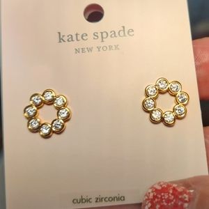 Kate Spade cute CZ circles